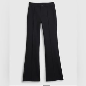 Gap High Rise BiStretch Flare Pants.  Black. Size 00 regular